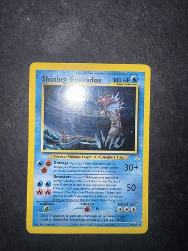 Pokemon shining gyarados 64 - shining, 65/64