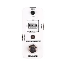 Mooer Multieffetto chitarra Micro Looper White