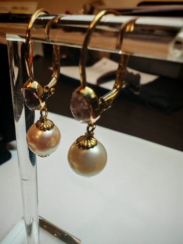 Orecchini pendenti oro 18kt - pendenti, in