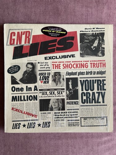 Guns roses lies album - roses, gn'r