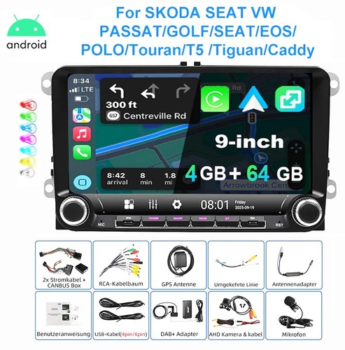 Autoradio android 64 gb - 9",