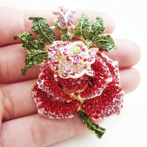 Bellissima spilla donna fiore - spilla,