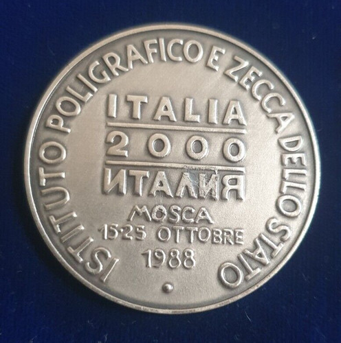Medaglia argento istituto - medaglia,