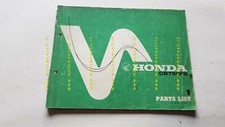 HONDA CB 750 FOUR F2-A 1976 catalogo ricambi ORIGINALE spare parts catalogue