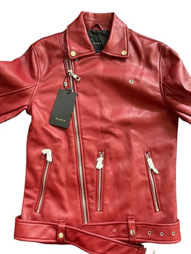 Giacca biker zara ecopelle - giacca,