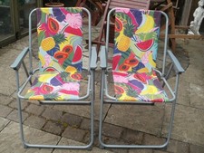 Coppia sedie sdraio stile - di,