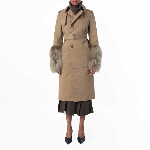 Burberry cotton nylon long - burberry,