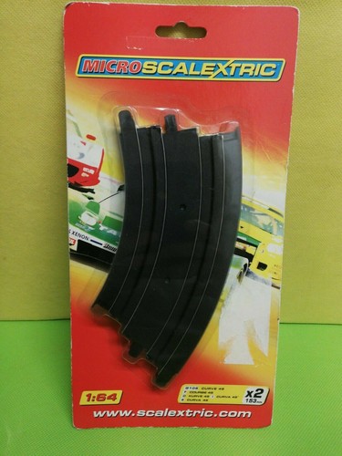 Micro scalextric curve