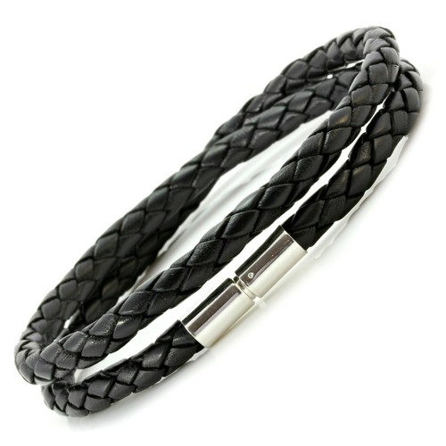 Bracciale uomo pelle fibbia - bracciale, pelle-fibbia