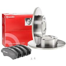 COPPIA DISCHI FRENO ANTERIORI + PASTIGLIE BREMBO FIAT PANDA (169) / PUNTO