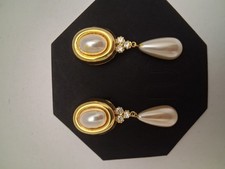 Orecchini color oro - con, pietre