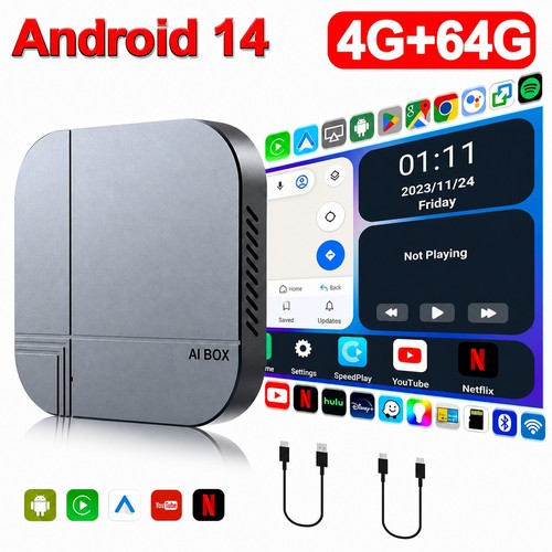 Android box 64go carplay - 4+64go,