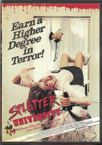 Splatter university dvd - university, (dvd