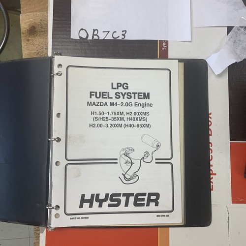 Hyster impianto carburante - impianto, gpl
