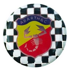 Adesivo Stemma Abarth Resinato
