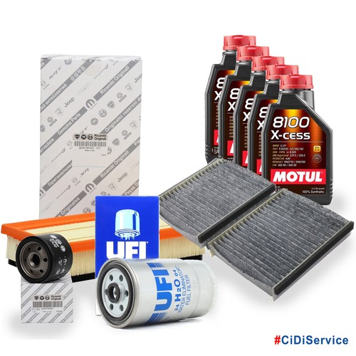 Kit filtri tagliando 5l - 5l, olio