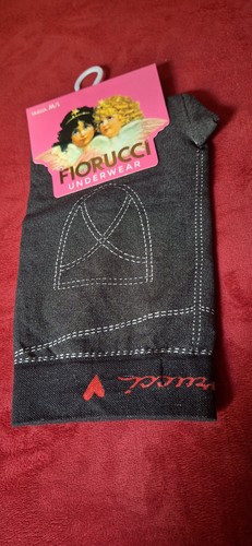 Fiorucci leggings denim nero - fiorucci,