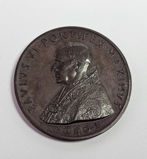 VATICANO MEDAGLIA IN BRONZO