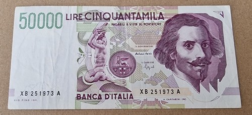 Cinquantamila 50000 lire - 50000,