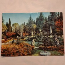 LAGO DI GARDA - SIRMIONE - VILLA CORTINE  CARTOLINA USATA A COLORI DA COLLEZIONE