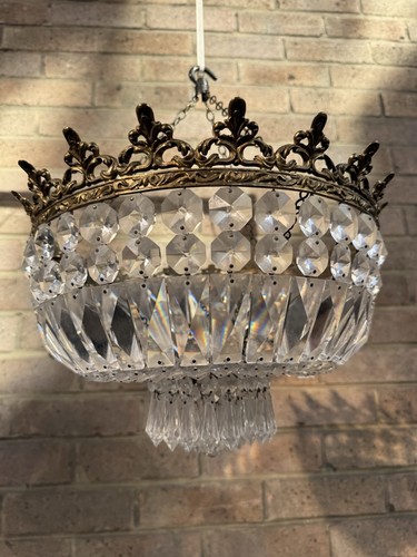 Lampadario paralume vintage - , a