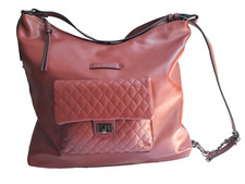 Ecopelle Borsa Grande Donna