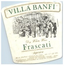 Villa Banfi Frascati anni