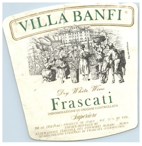 Villa banfi frascati - banfi, anni