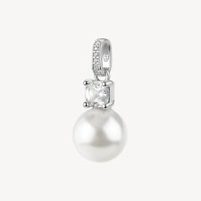 BROSWAY FANCY CHARM CIONDOLO CON  PERLA E ZIRCONI IN ARGENTO 925 FIW132
