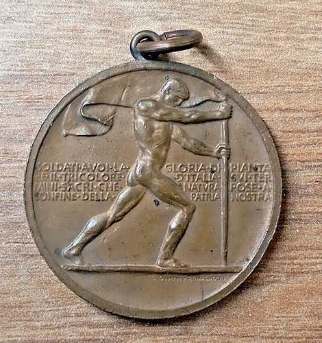 Medaglia ww1 vittoria - vittoria, 4