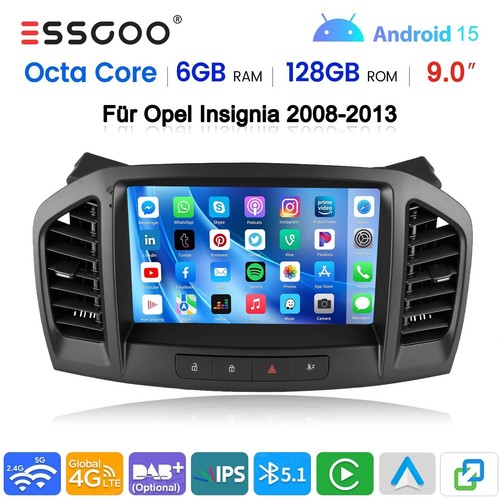 Autoradio 128gb android 15 - 6+128gb,