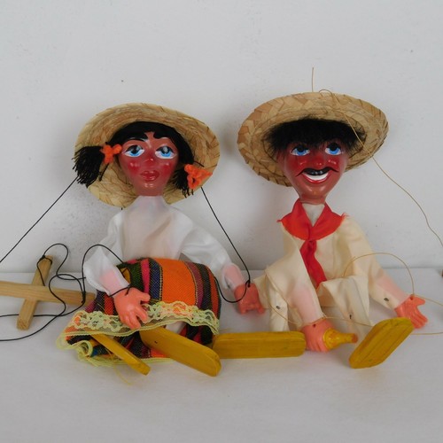 Coppia pupazzi vintage - di,