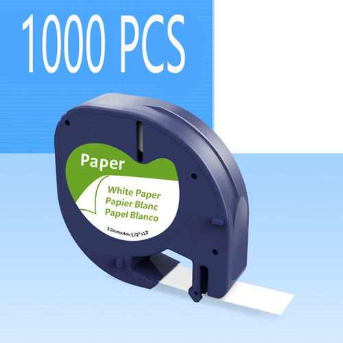 1000pcs 100h dymo letratag - 1000pcs, lt-100h