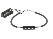 BARAKA' bracciale caucciù