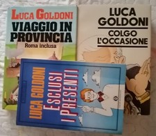 3 libri di Luca Goldoni -