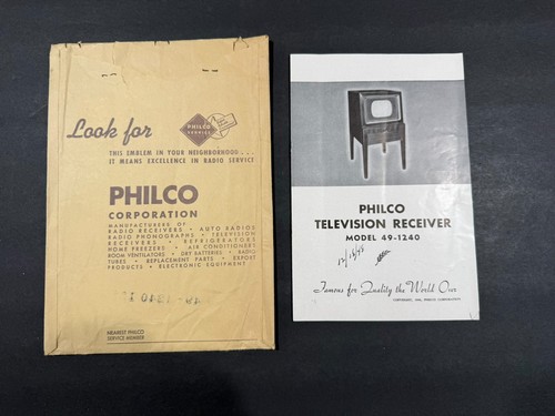 Ricevitore philco 1948 - tv,