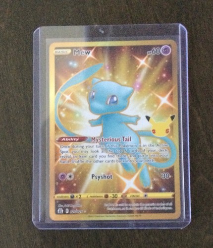 Mew celebrations gold - 25/25,