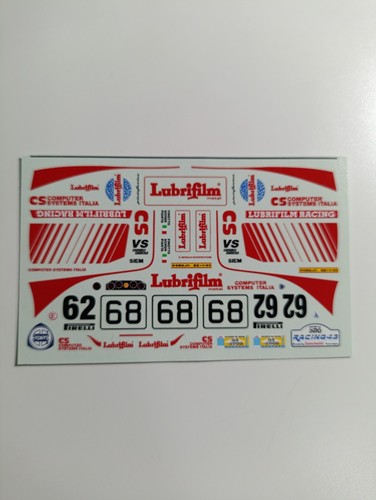 Decals lancia beta - 1/43,