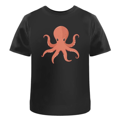 Shirt unisex octopus - 'octopus',