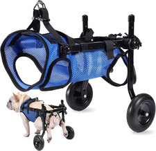 Carrozzina per Cani per Zampe Posteriori, Supporto per La Guarigione, Carrello/C