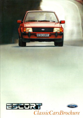 Brochure depliant ford escort - ford,