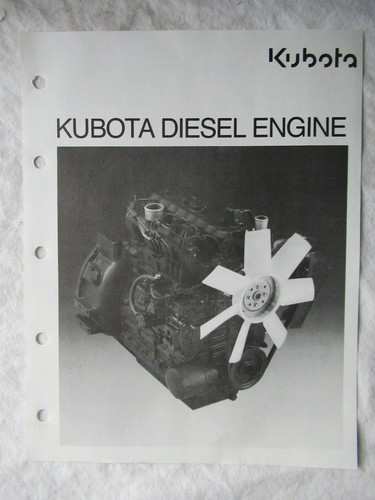 Scheda tecnica motore diesel