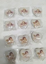 Lotto 12 calamite frigo cuore