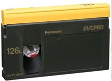 Panasonic DVC Pro AJ-P126LP Tape USATE DVCPro 126L  LOTTO 5 VIDEOCASSETTE