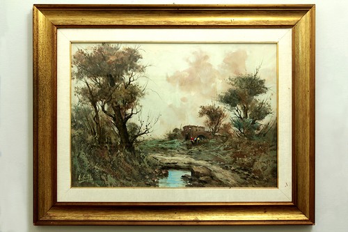 Quadro olio tela di - quadro-olio,
