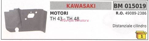 Distanziale cilindro kawasaki - cilindro,