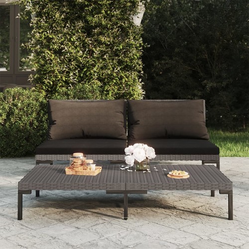 Vidaxl divani giardino 2pz - da,