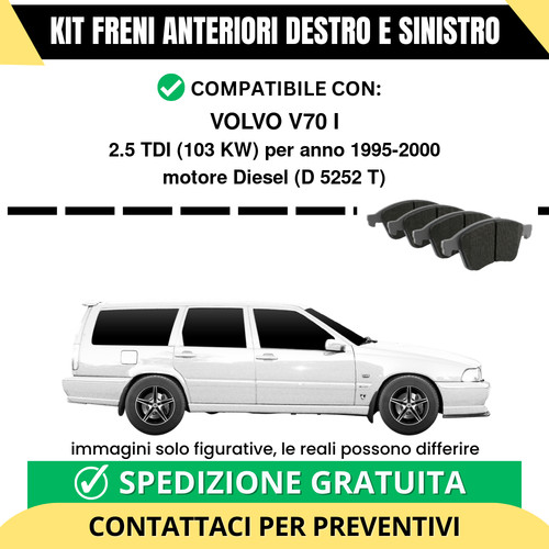 Pastiglie freno anteriori - freno,