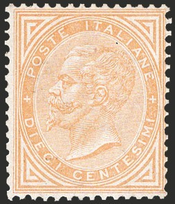 Italia 1863 vitt emanuele 10 - italia,