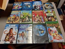 12 DVD misti cartoni animati Shrek Shark tale era glaciale entra e leggi bene